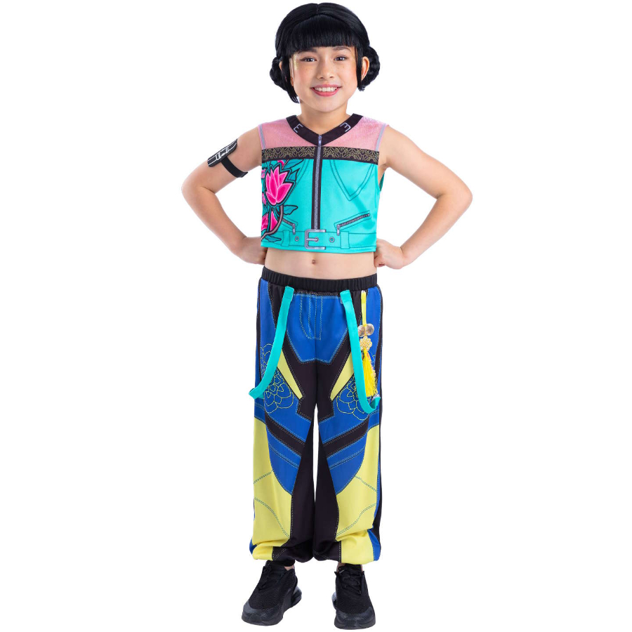 K-Pop Demon Hunters Zoey Kids Dress Up Costume Size 7-8