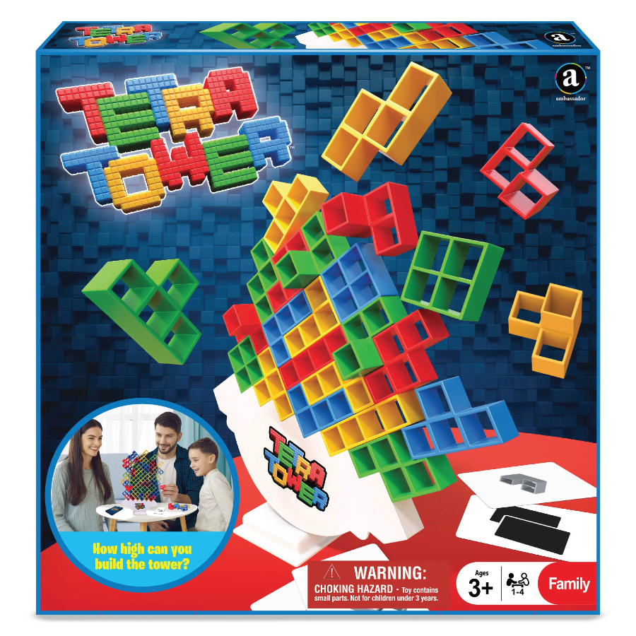 Tetra Tower Challenge Board Game
