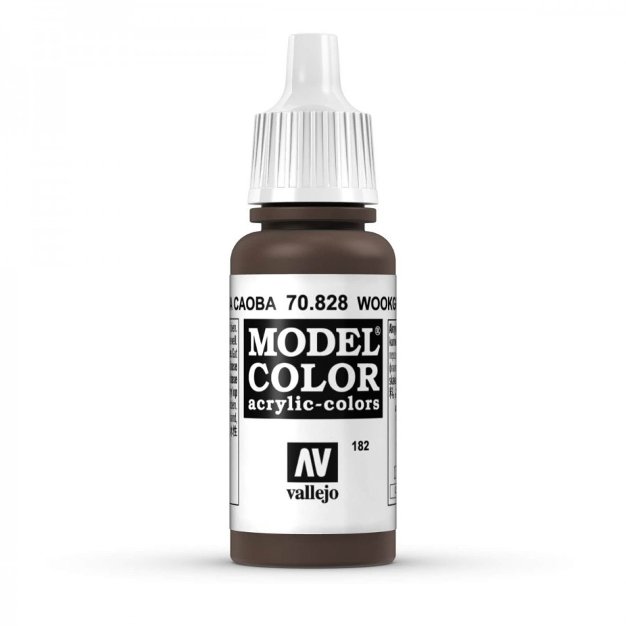 Vallejo Acrylic Paint Model Colour Transparent Woodgrain 17-18ml