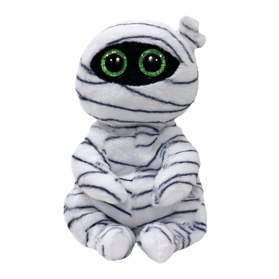Beanie Boos Regular Plush Halloween Tatters Mummy White