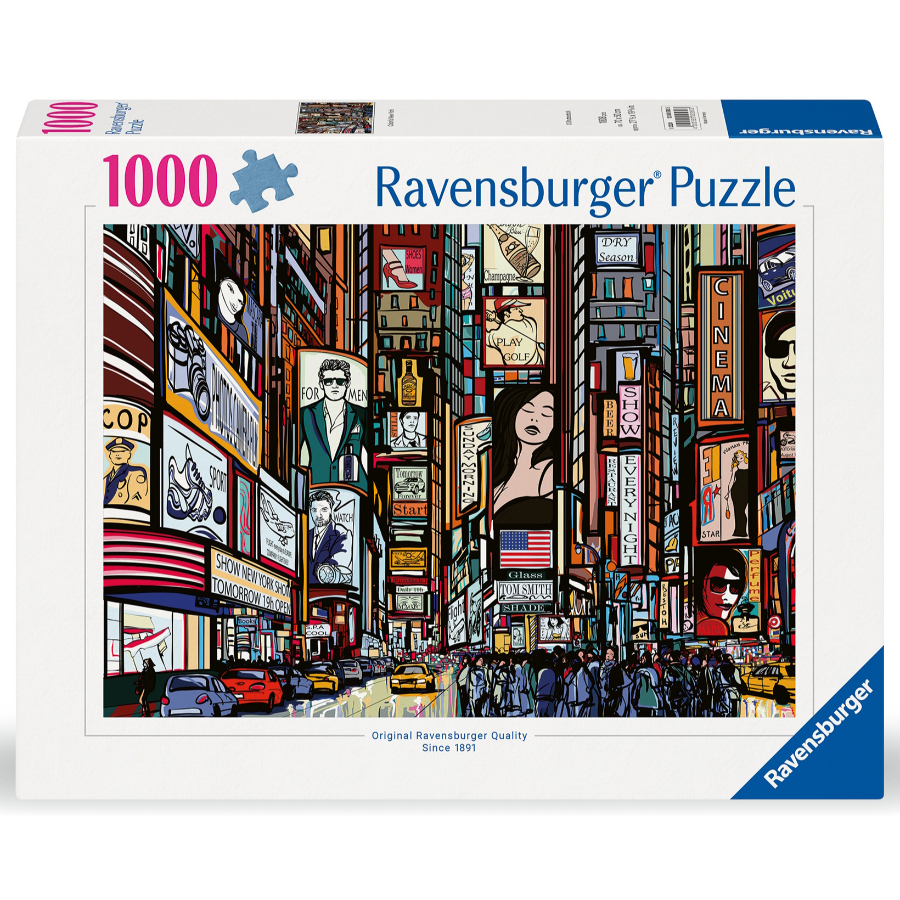 Ravensburger Puzzle 1000 Piece Colorful New York SF