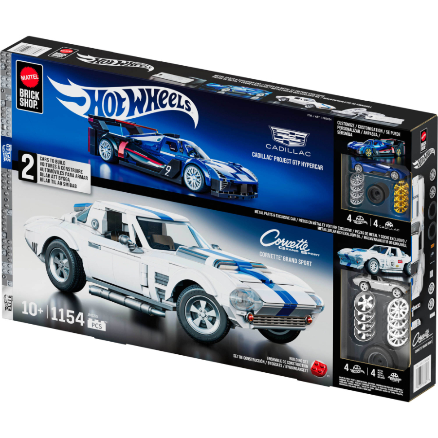 Mattel Brick Shop Hot Wheels Speed Series Cadillac