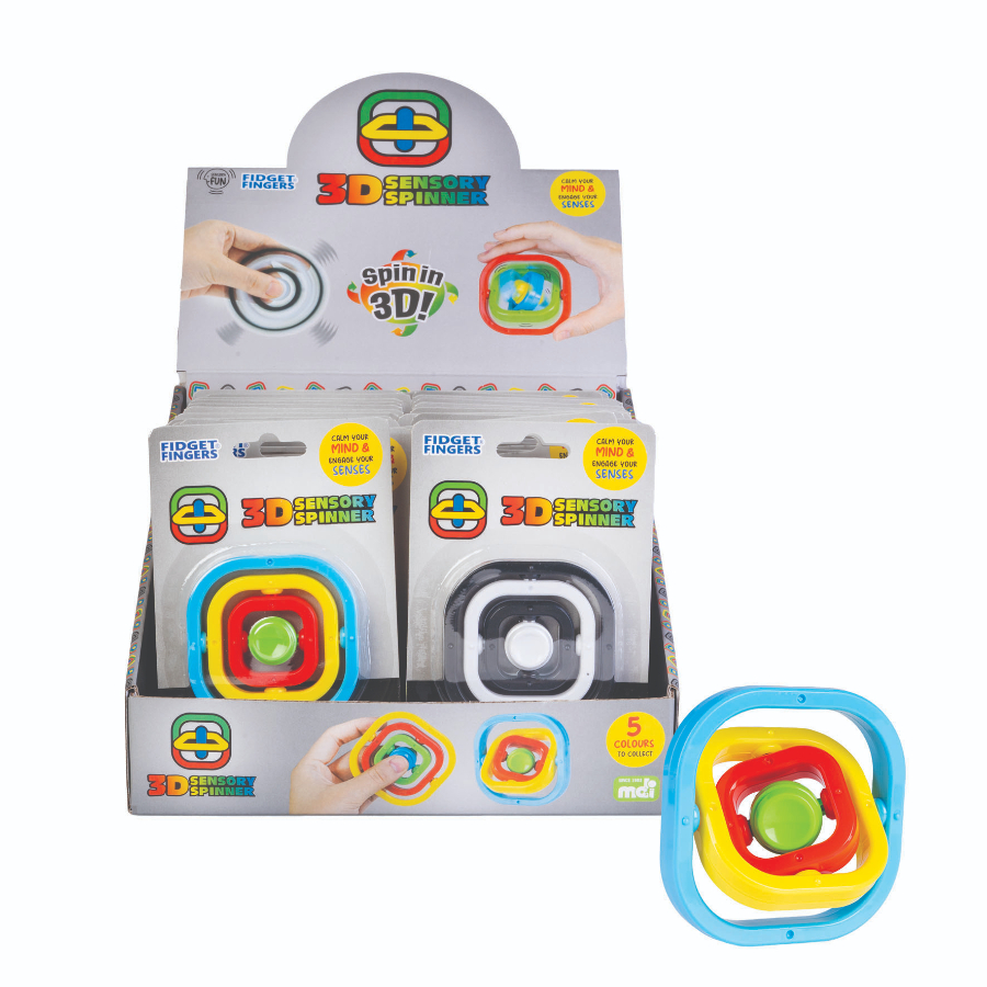 Sensory 3D Spinner Assorted