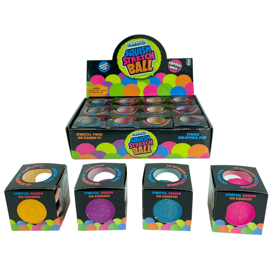 Squishy Crystal Ball Assorted Colours