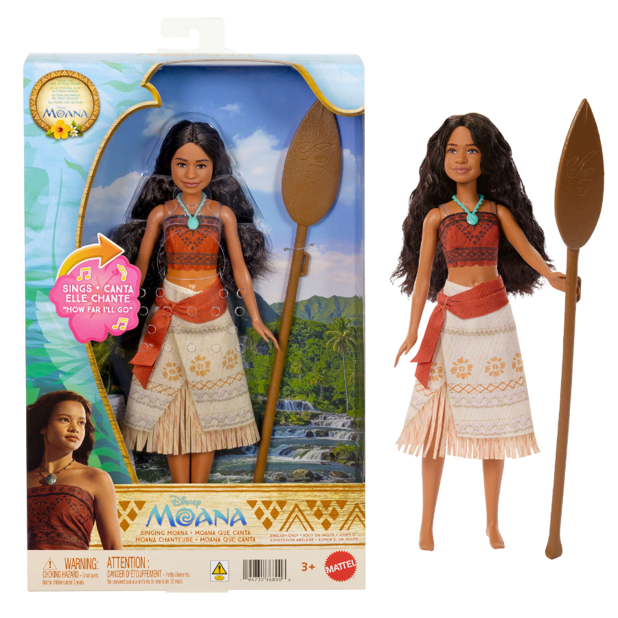 Disney Princess Moana Movie Moana Singing Doll