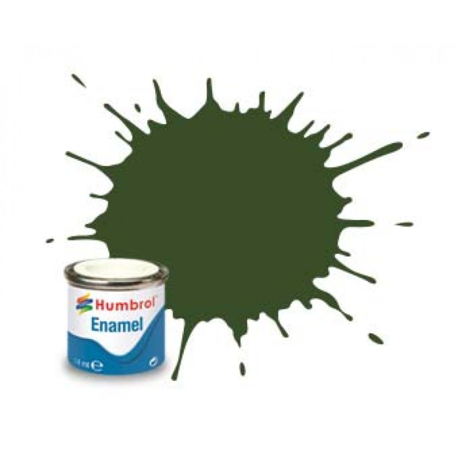 Humbrol Enamel Paint Dunkelgrun