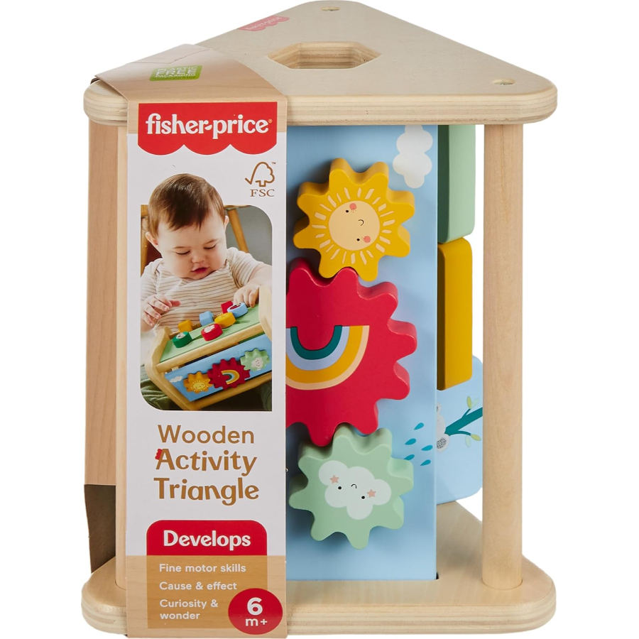 Fisher Price Wooden Activity Triangle