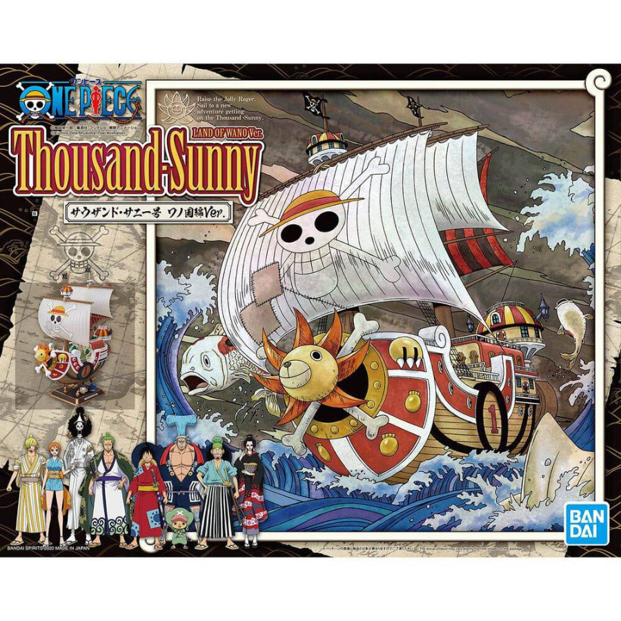 One Piece Model Kit Thousand Sunny Land Of Wano Version