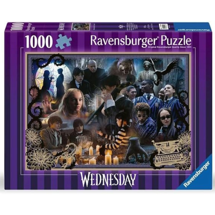 Ravensburger Puzzle 1000 Piece Wednesday