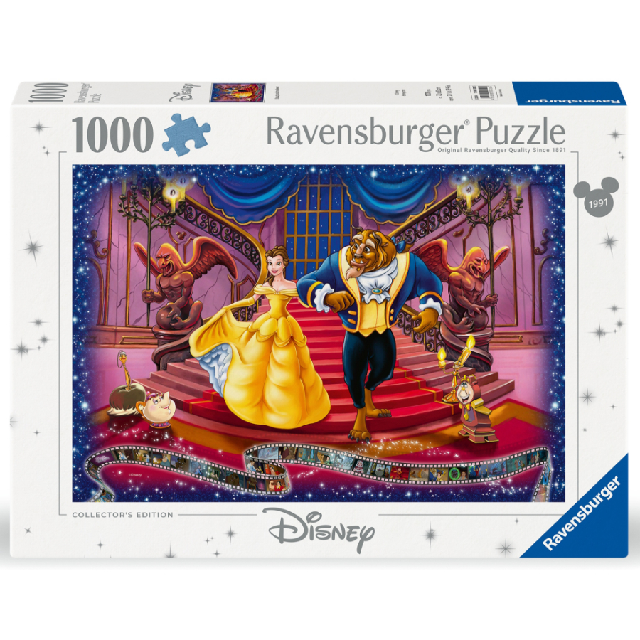 Ravensburger Puzzle Disney 1000 Piece Disney Moments Beauty & Beast 1991 SF