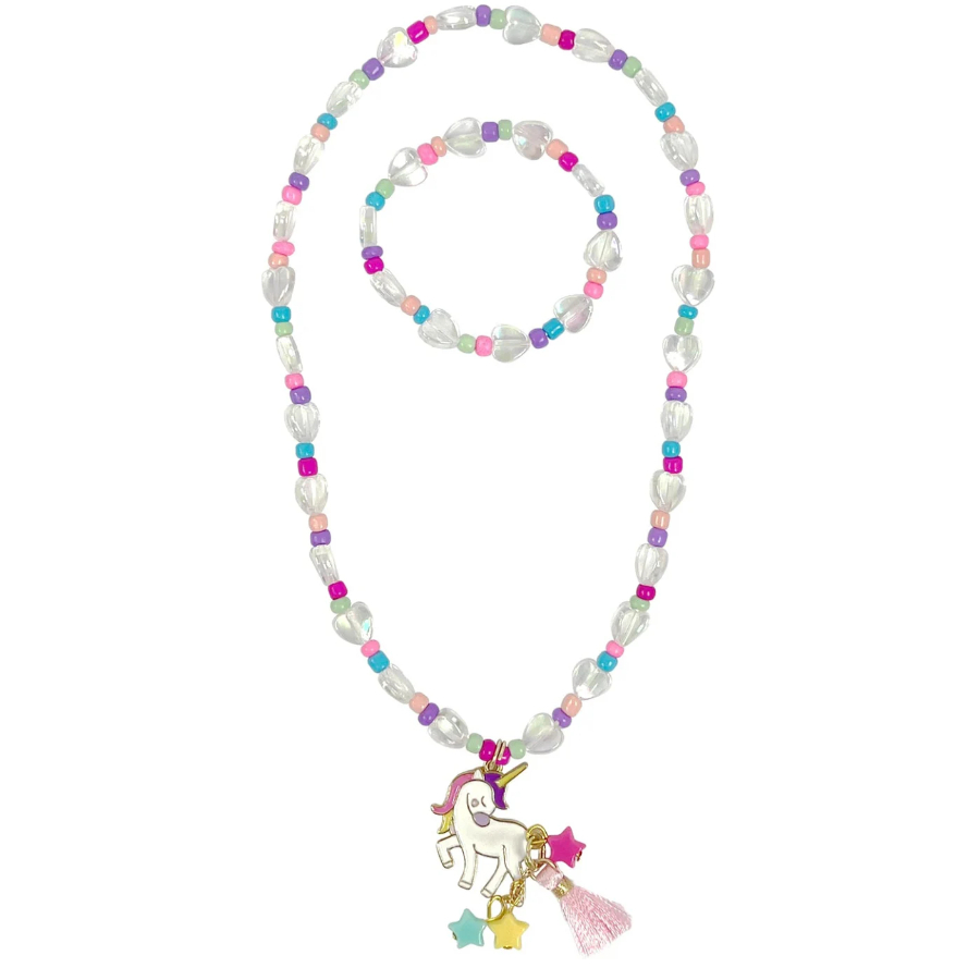 Unicorn Necklace & Braclet Set