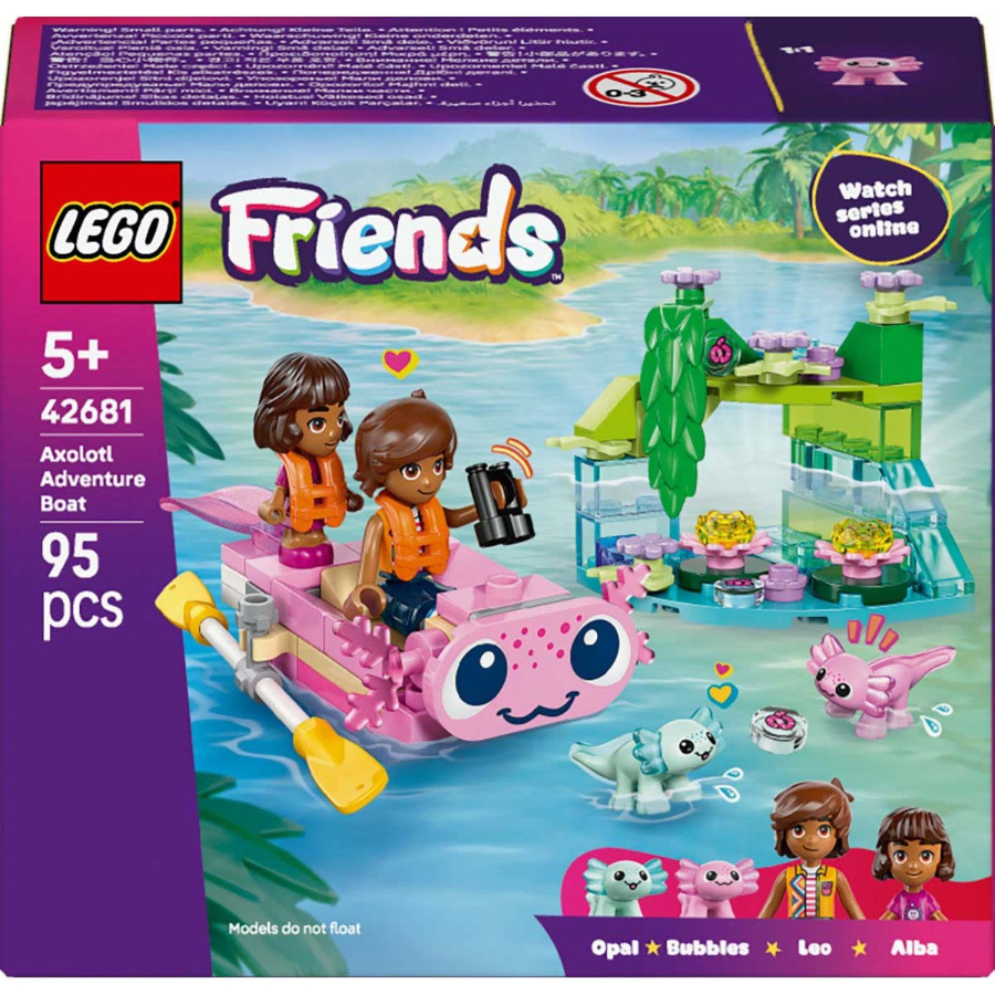 LEGO Friends Axolotl Adventure Boat