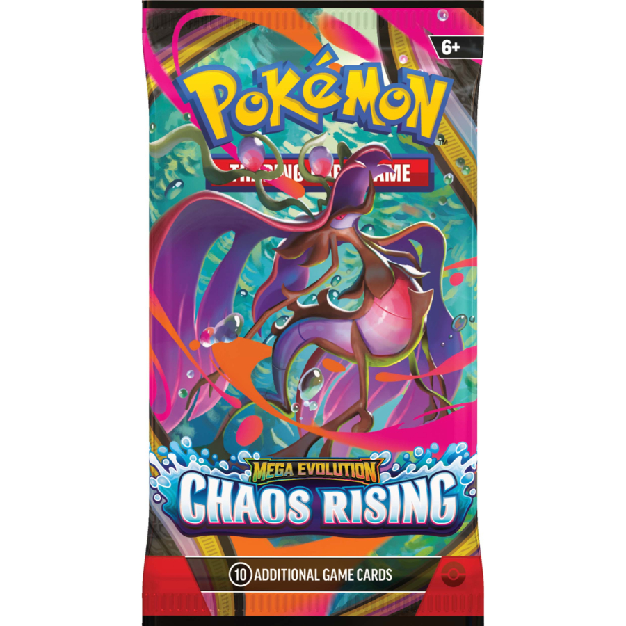 Pokemon TCG Mega Evolutions Chaos Rising Booster Pack