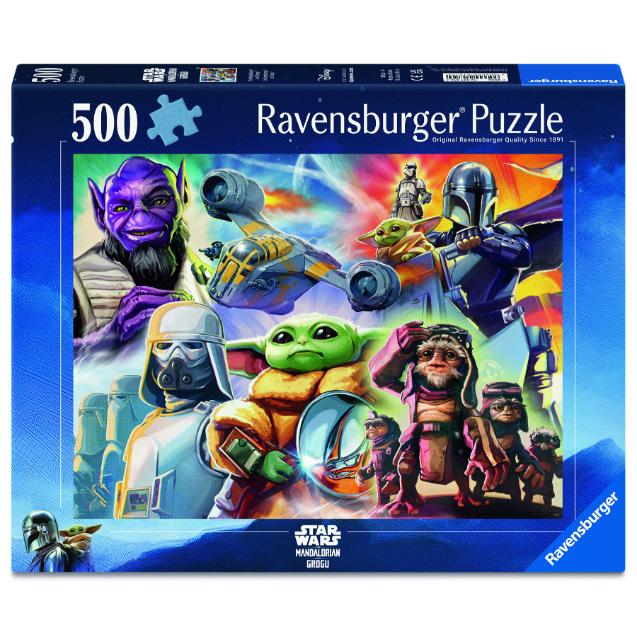 Ravensburger Puzzle 500 Piece The Mandalorian & Grogu