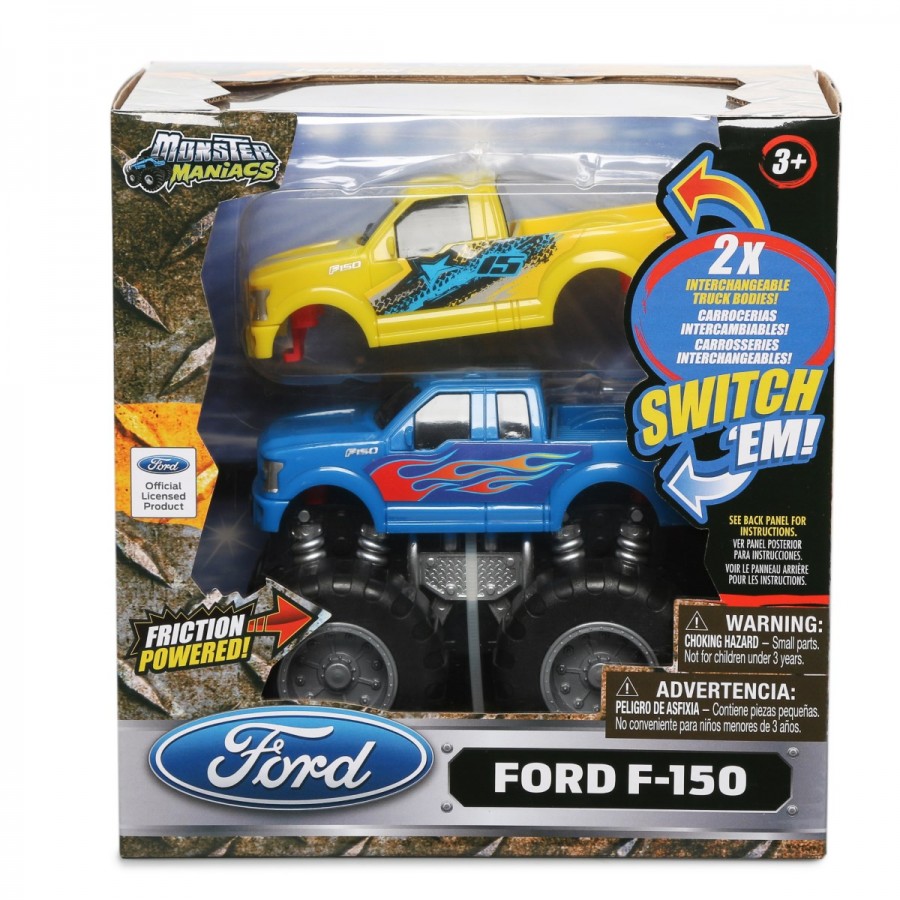 Friction Monster Truck Switch Em Assorted