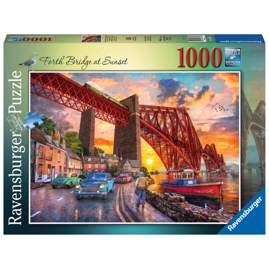Ravensburger Puzzle 1000 Piece Forth Bridge At Sunset SF
