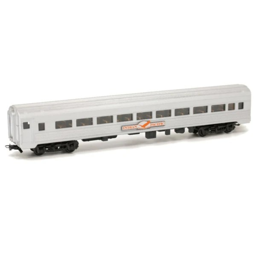 Frateschi Rail Trains HO-OO Carriage Budd Sleeper Car Silver Indian Pacific