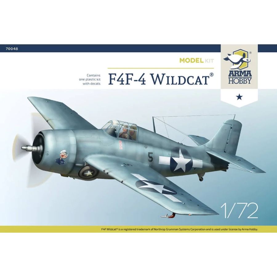 Arma Hobby Model Kit 1:72 F4F-4 Wildcat