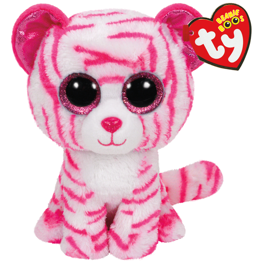 Ty Beanie Boos Regular Plush Asia The White Tiger