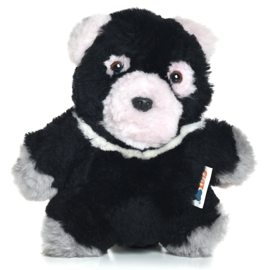 Flat Friends Sheepskin Plush Tasmanian Devil