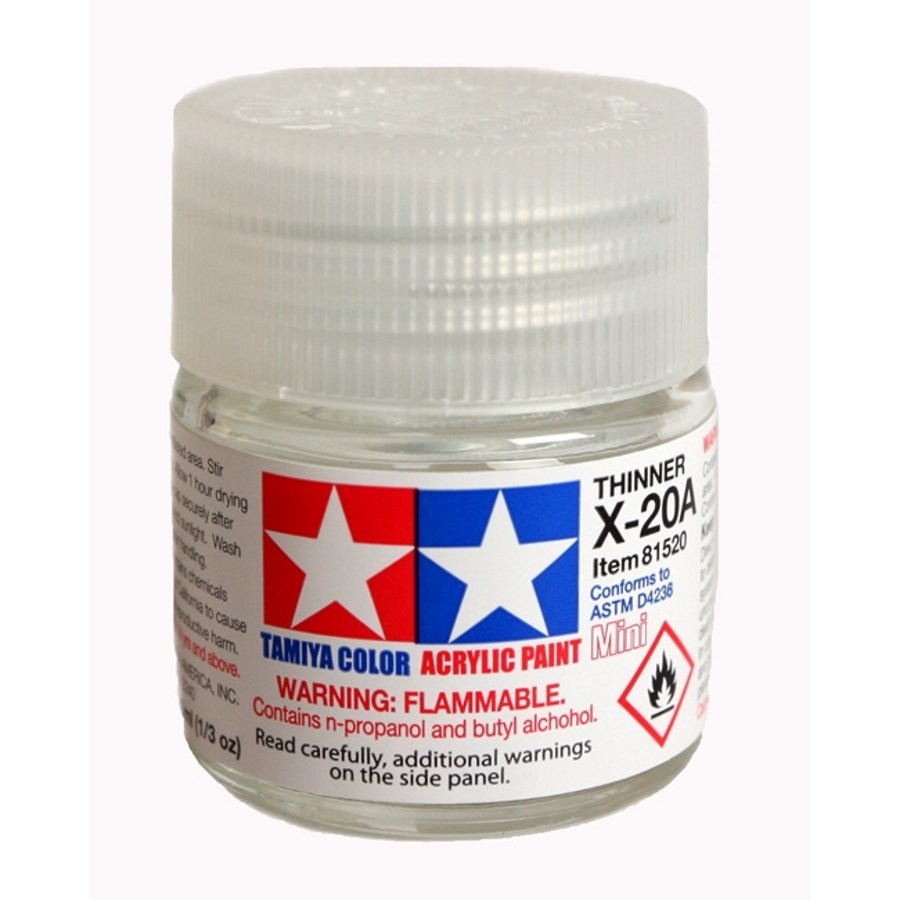Tamiya Thinner Mini Acrylic Paint X20A