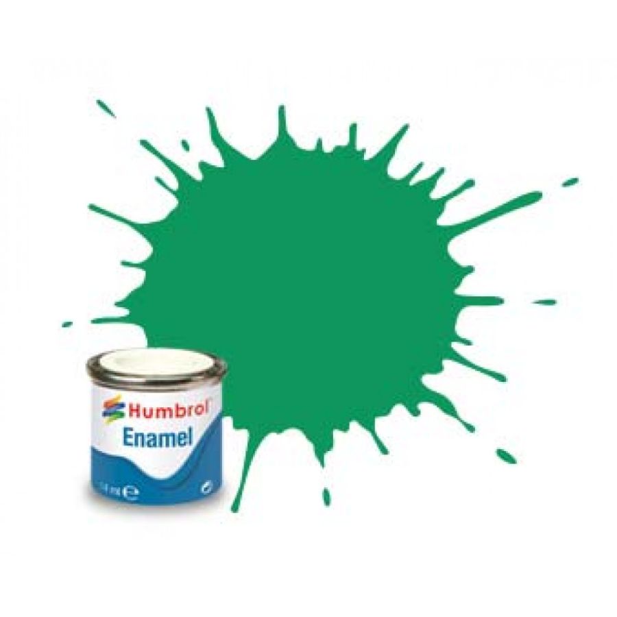Humbrol Enamel Paint Green Mist Metal