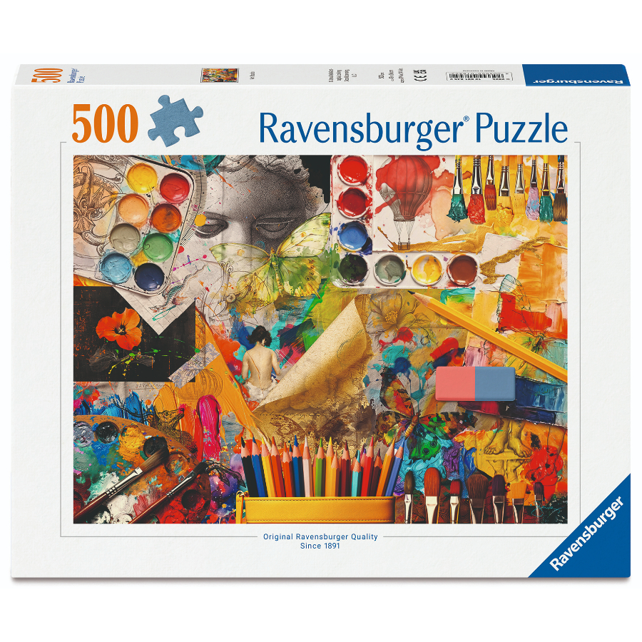 Ravensburger Puzzle 500 Piece Art Studio