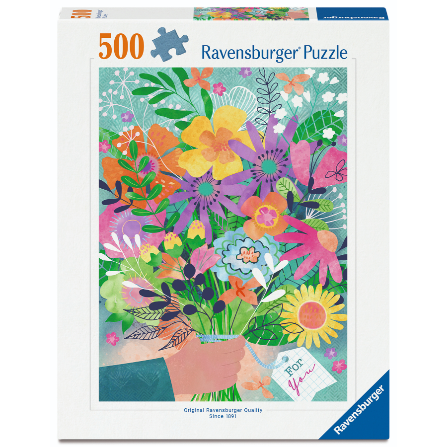 Ravensburger Puzzle 500 Piece Flowers For You