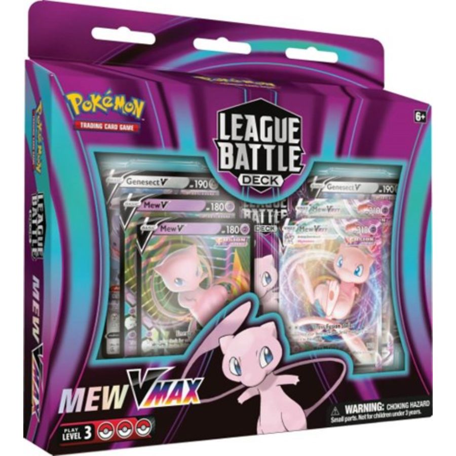 Pokemon TCG Mew VMAX League Battle Deck