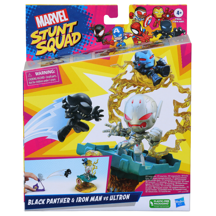 Marvel Stunt Squad Villain Knockdown Assorted