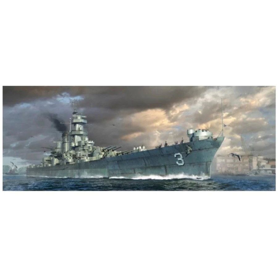 Trumpeter Model Kit 1:700 USS Hawaii CB-3