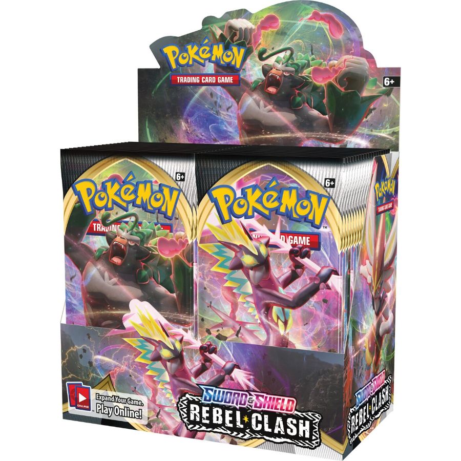 Pokemon TCG Sword & Shield Rebel Clash Booster