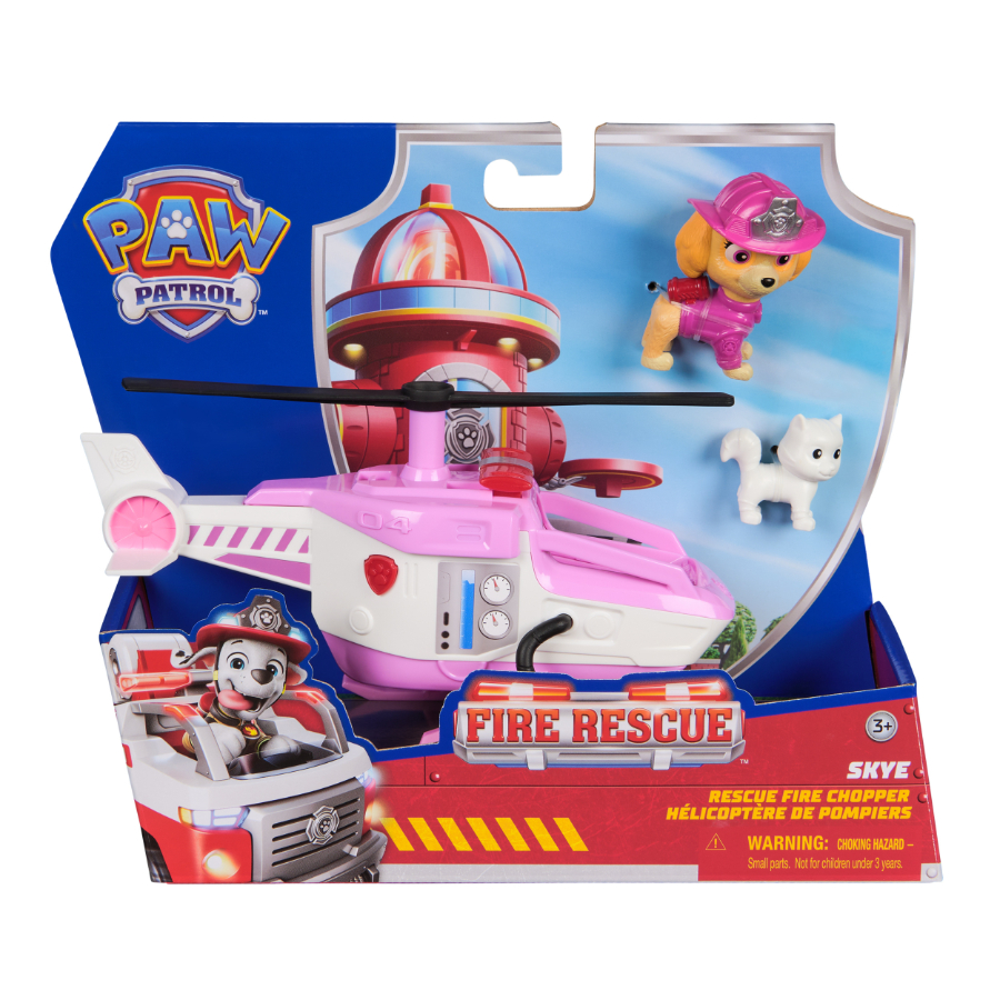 Paw Patrol Fire Rescue Vehicle & Figure Skye