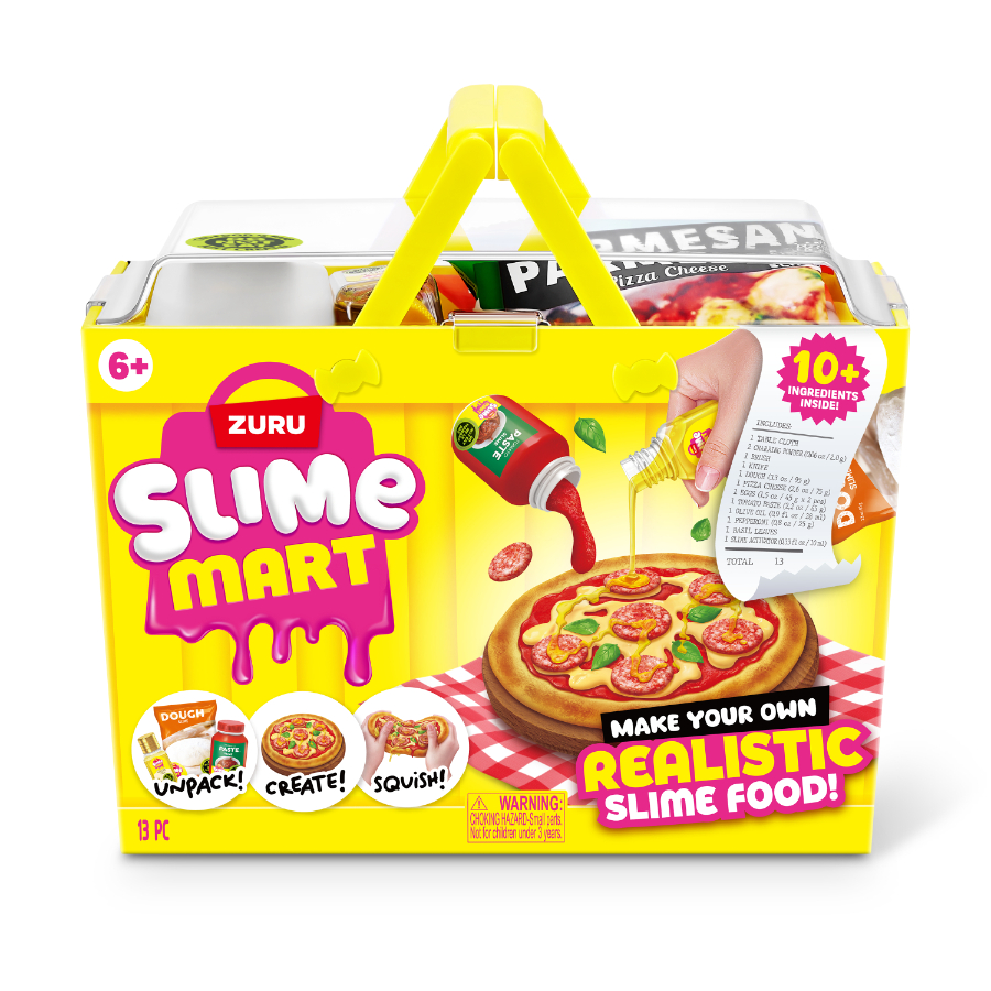 Slime Mart Series 1 Shopping Basket Pizza