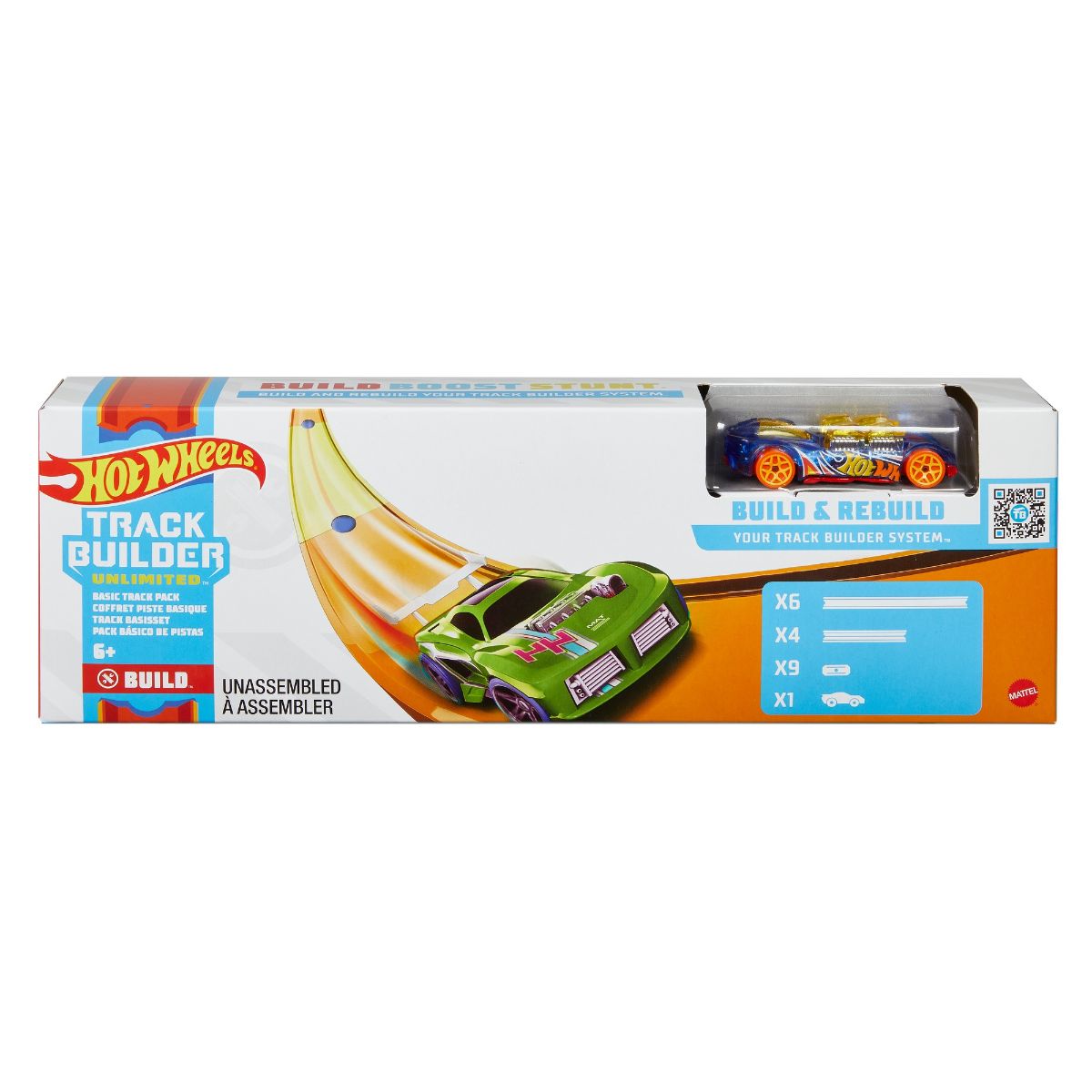 Hot Wheels Track Builder Unlimited Basic Track Set Toys