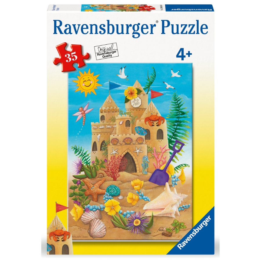 Ravensburger Puzzle 35 Piece Sunshine Sandcastle