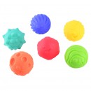 Sensory Rainbow Textured Balls 6 Pack