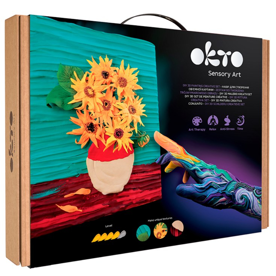 Okto Sensory Art Creative Set Sunflowers