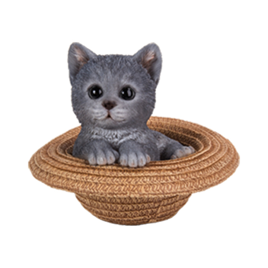 Money Box Tabby Cat In Hat