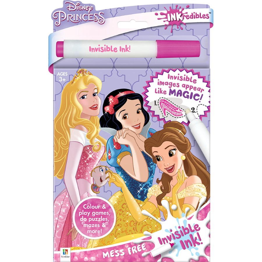 Inkredibles Invisible Ink Disney Princesses