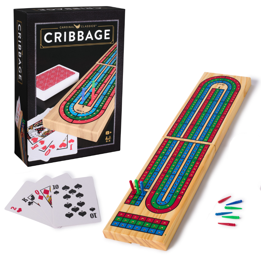Cardinal Wooden Cribbage Game