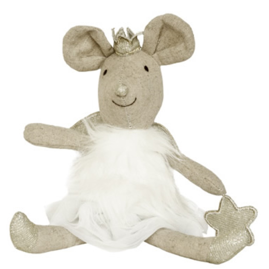 Hanging Knitted Mouse Princess