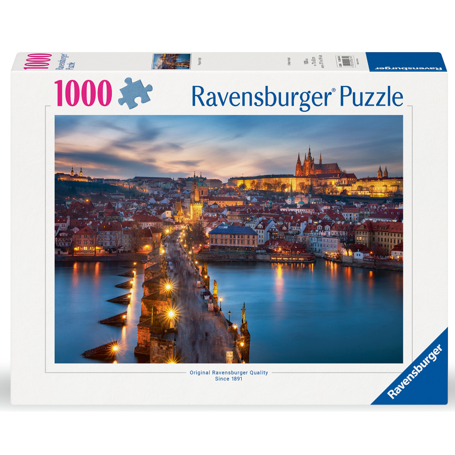 Ravensburger Puzzle 1000 Piece Prague At Night SF
