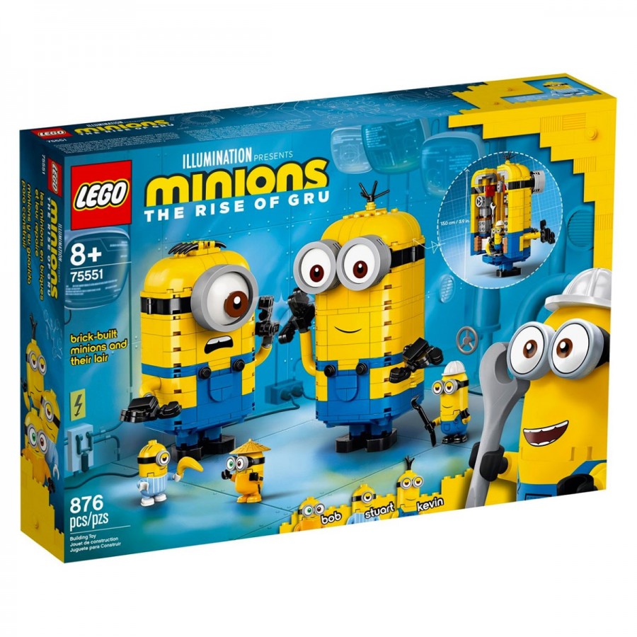 LEGO Minions Brick-Built Minions & Their Lair