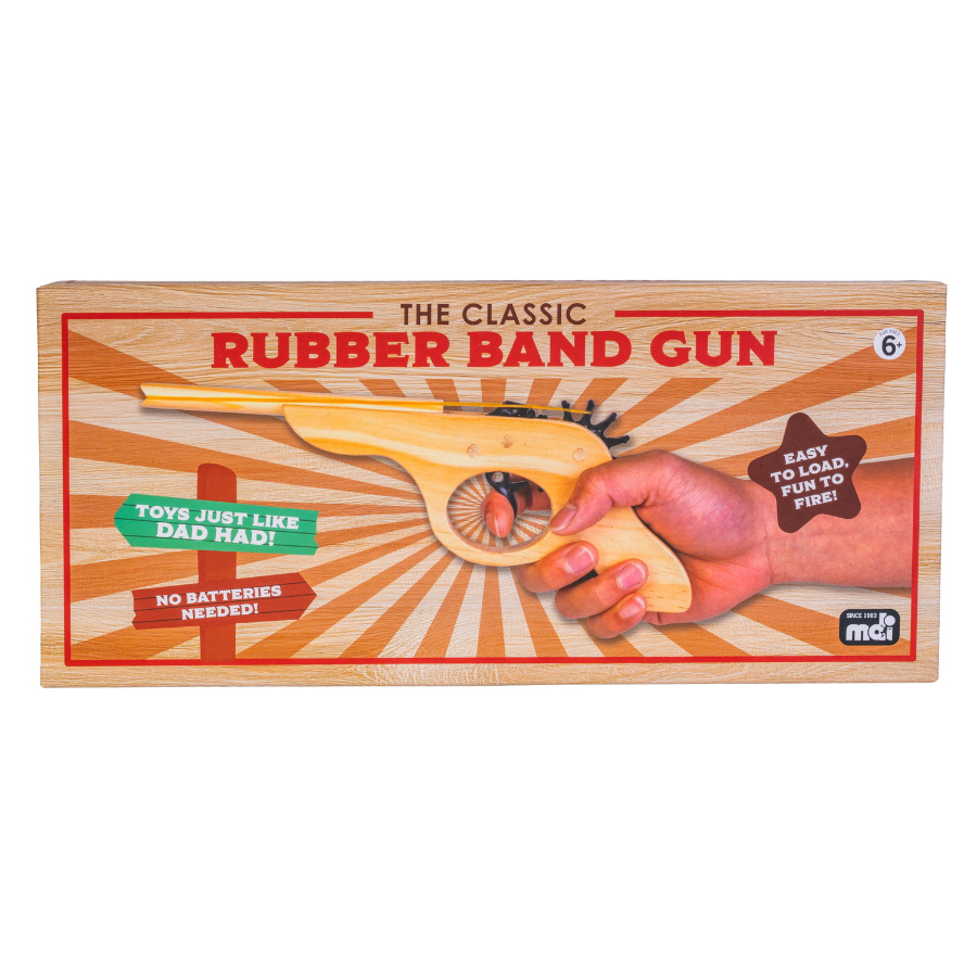 Wooden Rubber Band Gun