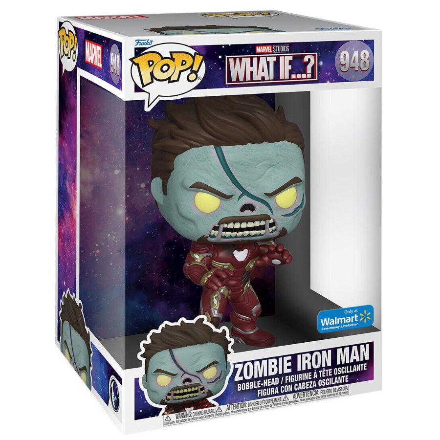 Funko Pop Vinyl Jumbo Zombie Iron Man
