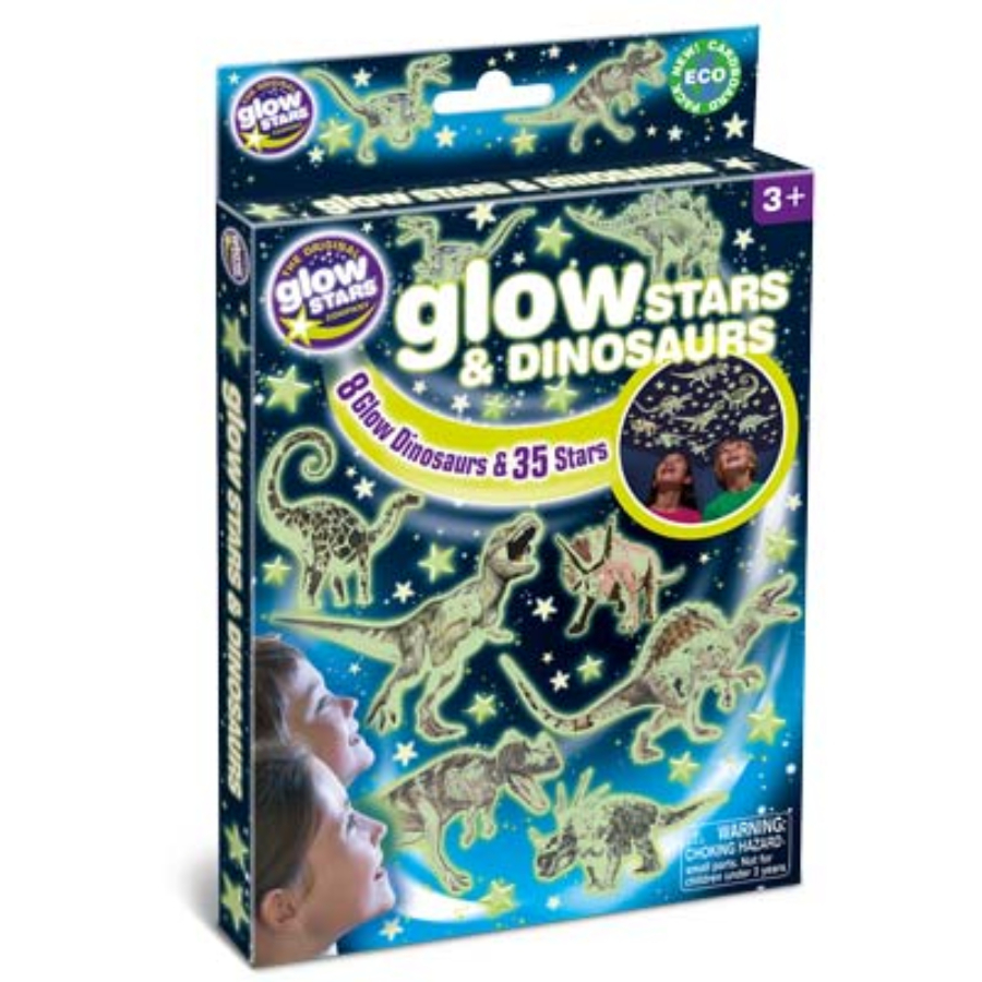 Brainstorm Toys Glow Stars & Dinosaurs