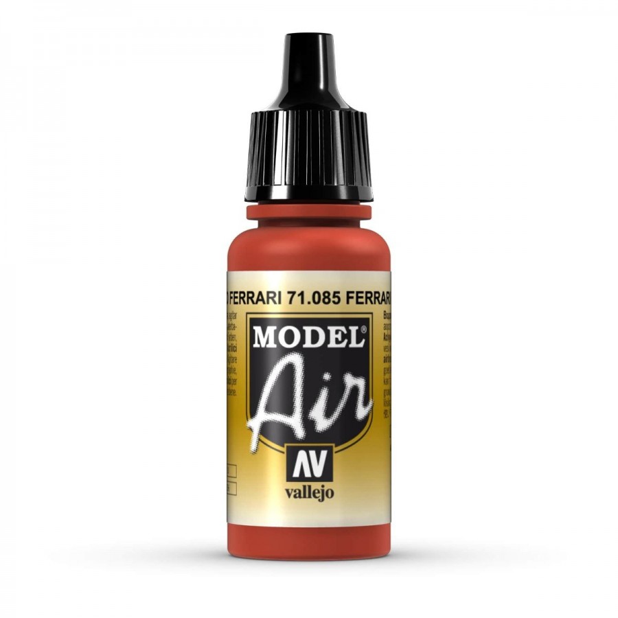 Vallejo Acrylic Paint Model Air Ferrari Red 17ml