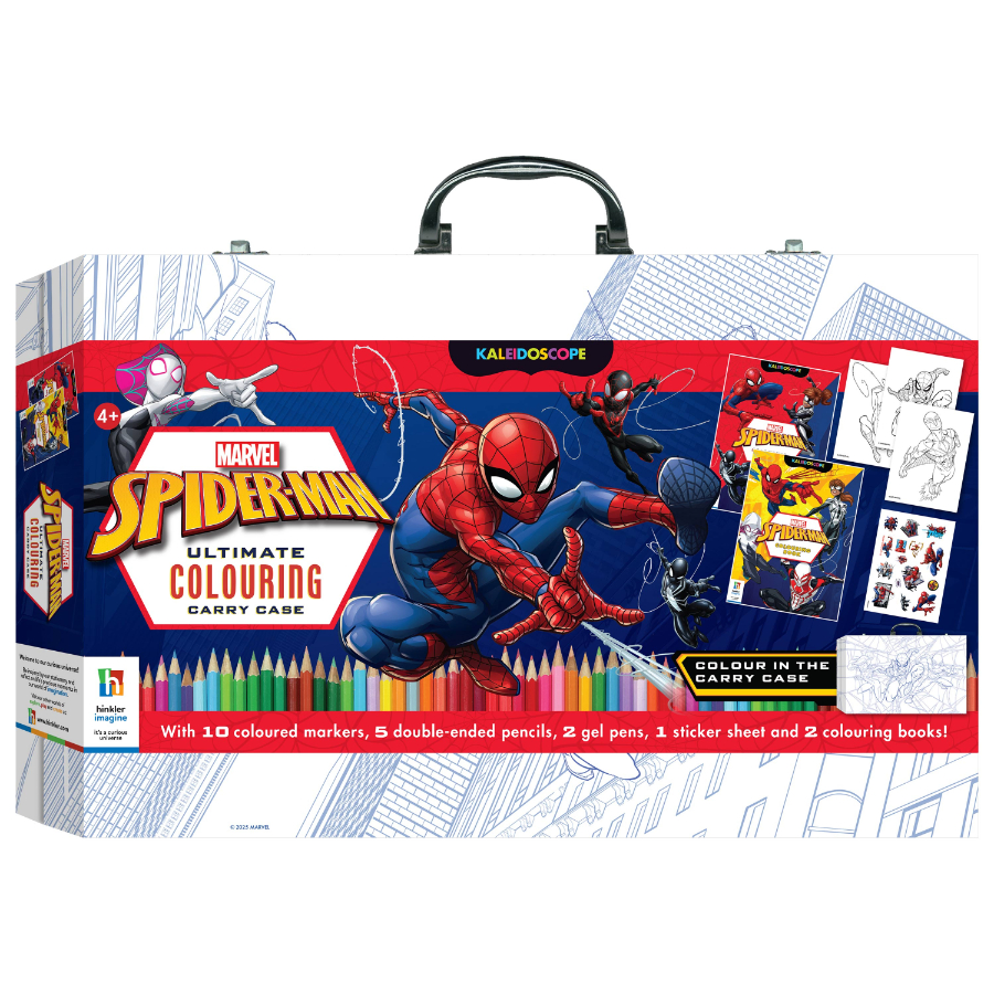 Spider-Man Colouring Kit In Carry Case