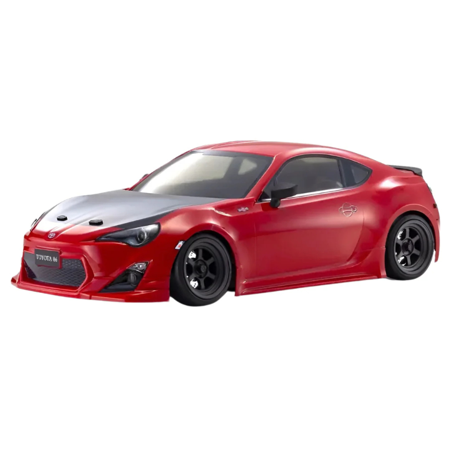 Kyosho Radio Control 1:10 Fazer D2 Toyota 86 GT Tuned Version Lightning Red 2WD Drift Car